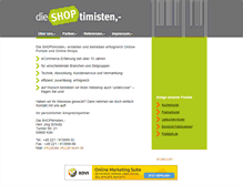 Tablet Screenshot of die-shoptimisten.de